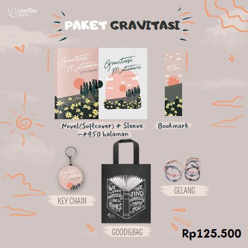 SALE TERHOTT NOVEL GRAVITASI MATAHARI - KADEK PINGETANIA READYY