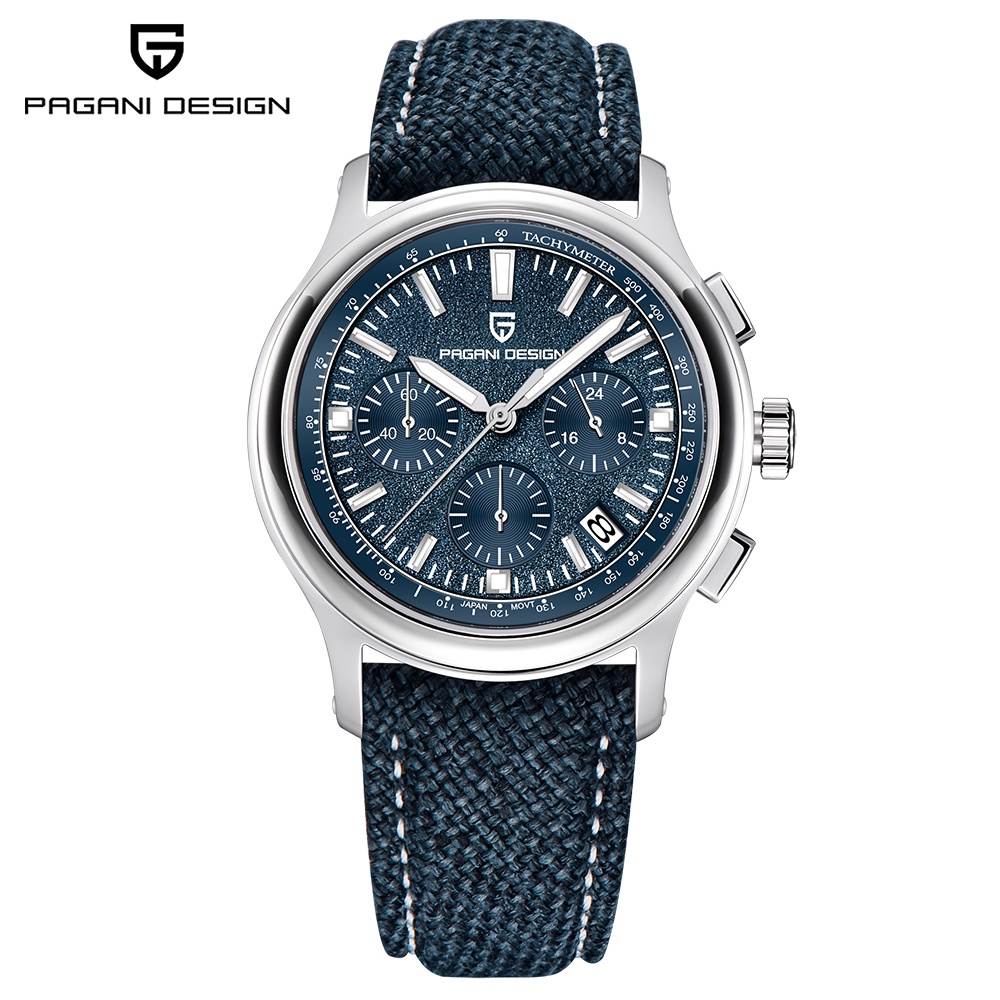 2024 Pagani Design 40Mm Multifunctional Men Quartz Watches Luxury Sapphire Glass Ar Coating