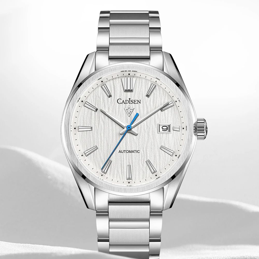 Cadisen Men'S Watches Tree Pattern Dial Top Luxury Automatic Watch Men Japan Nh35A Mechanical