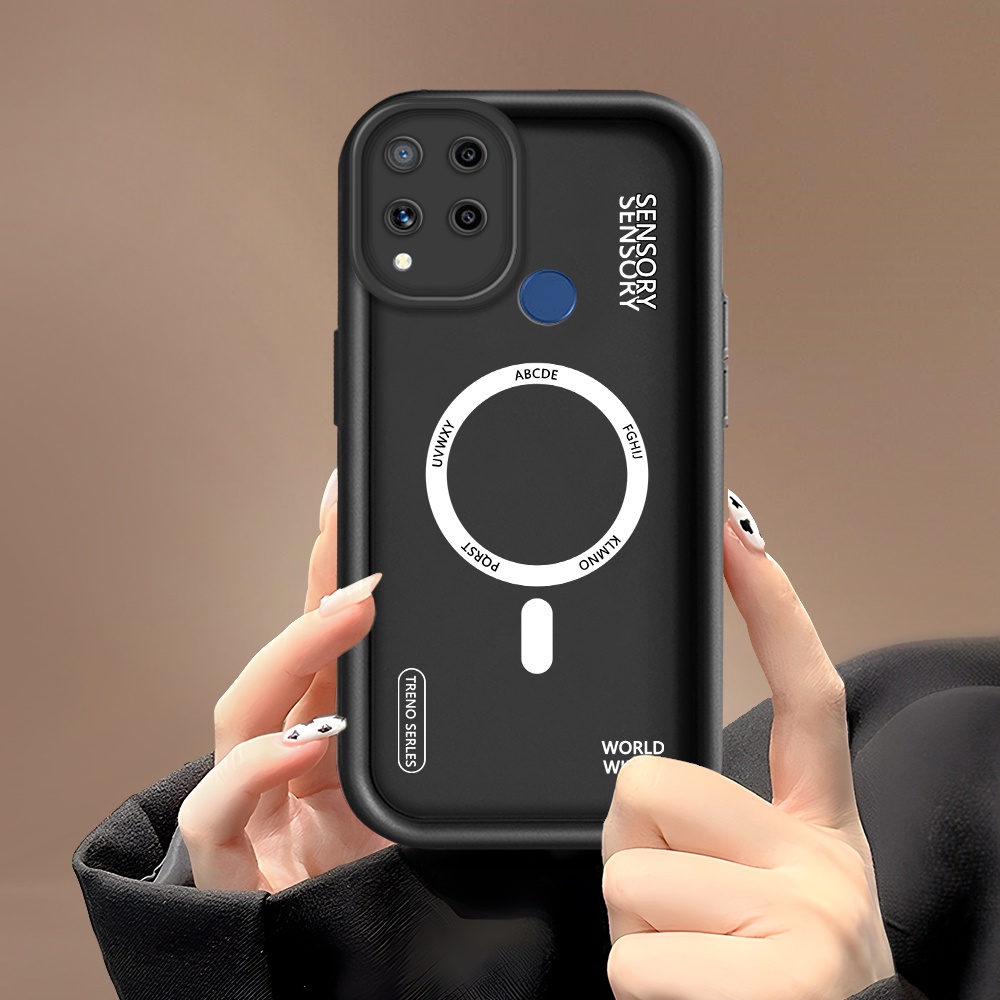 Casing Hp Untuk Realme C15 Silikon Handphone Mode Softcase TY 0378 Fashion Brand Phone Case Soft Kes