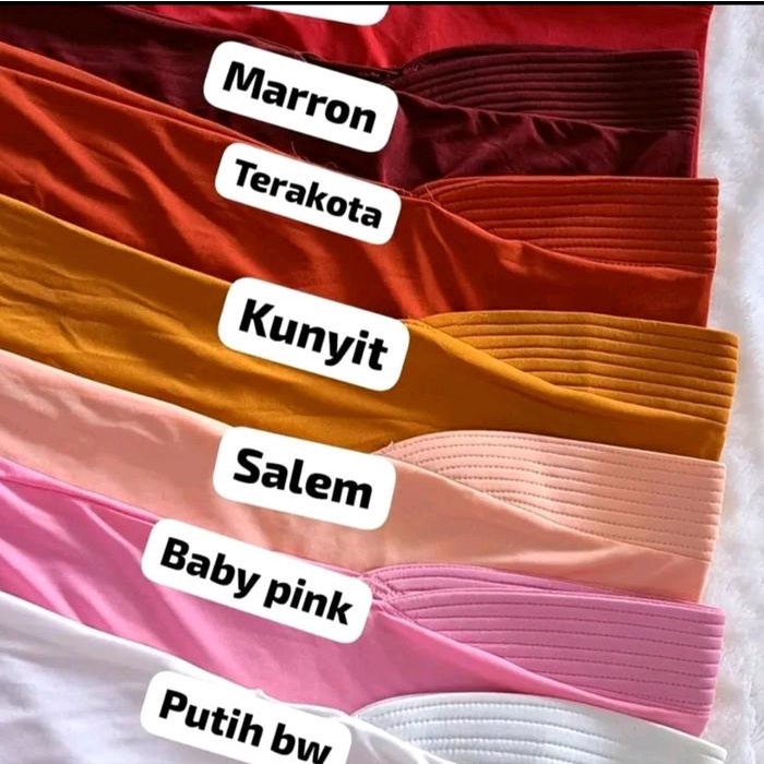 

TERMURAH bergo hamidah label akrilik by fanza hijab