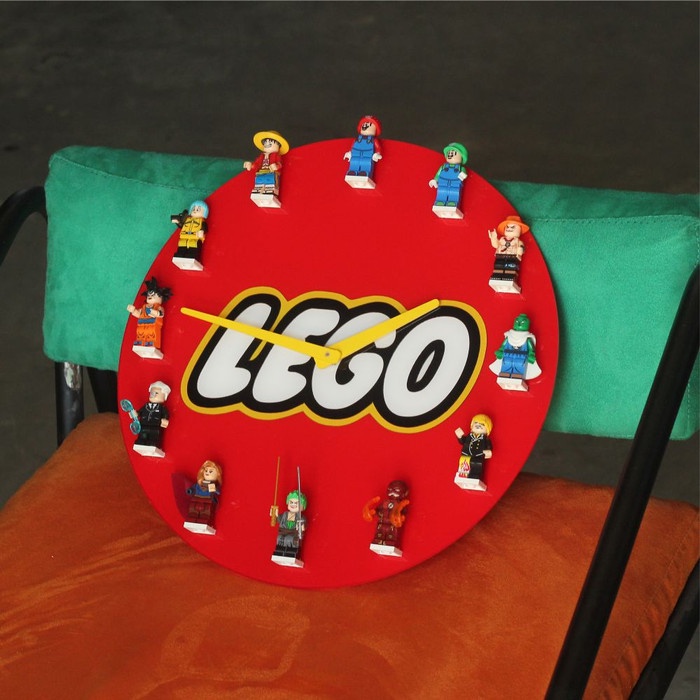 

CUCI GUDANG Jam Dinding Lego Akrilik Model