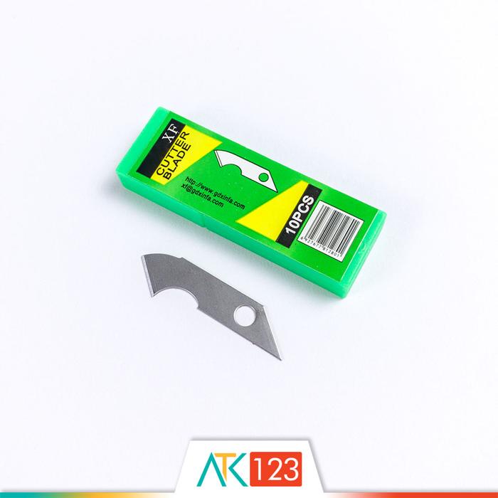 

OBRAL Isi Cutter / Refill / Spare Hook Blades Pisau / Pemotong Plastik / Akrilik / Mika / Plastic /