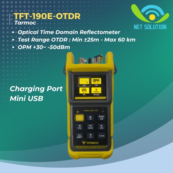 Tarmoc Tft-190E-Otdr Otdr 1550Nm ,Opm,Vfl