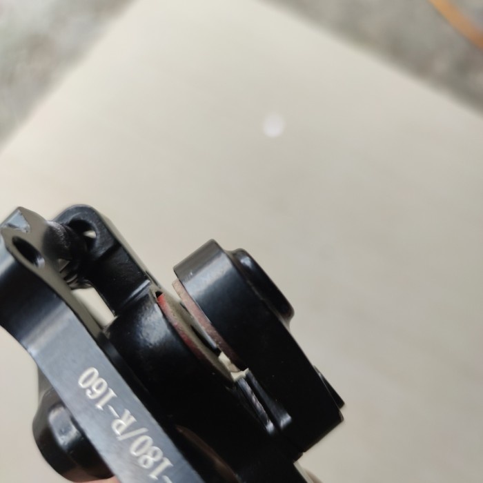 Discbrake Kepala Rem Cakram Belakang 180/160 Vertex Sepeda Mtb Lipat #Gratisongkir