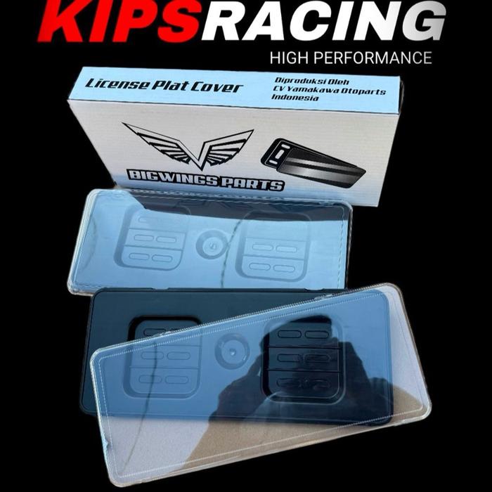 

TERMURAH Dudukan plat akrilik / Cover Plat Nomor / Tutup Plat Nomer Motor BIG WINGS COVER New Model