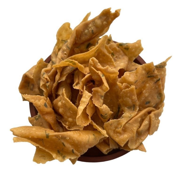 

Kripik pangsit bawang ORIGINAL 500 Gram WE!