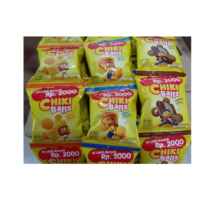 

Cemilan Chiki balls Rasa keju,ayam,coklat ( 1 renceng 10 pcs ) Snack chiki ball enak dan murah WE!