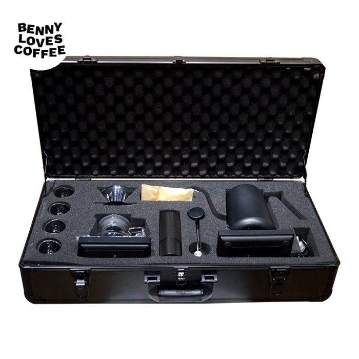 Timemore C3s coffee suitcase / paket lengkap alat kopi portable