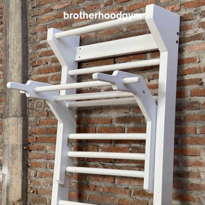 Stall Bar Wall Bar Kayu Gymnastic Calisthenics Yoga pillates