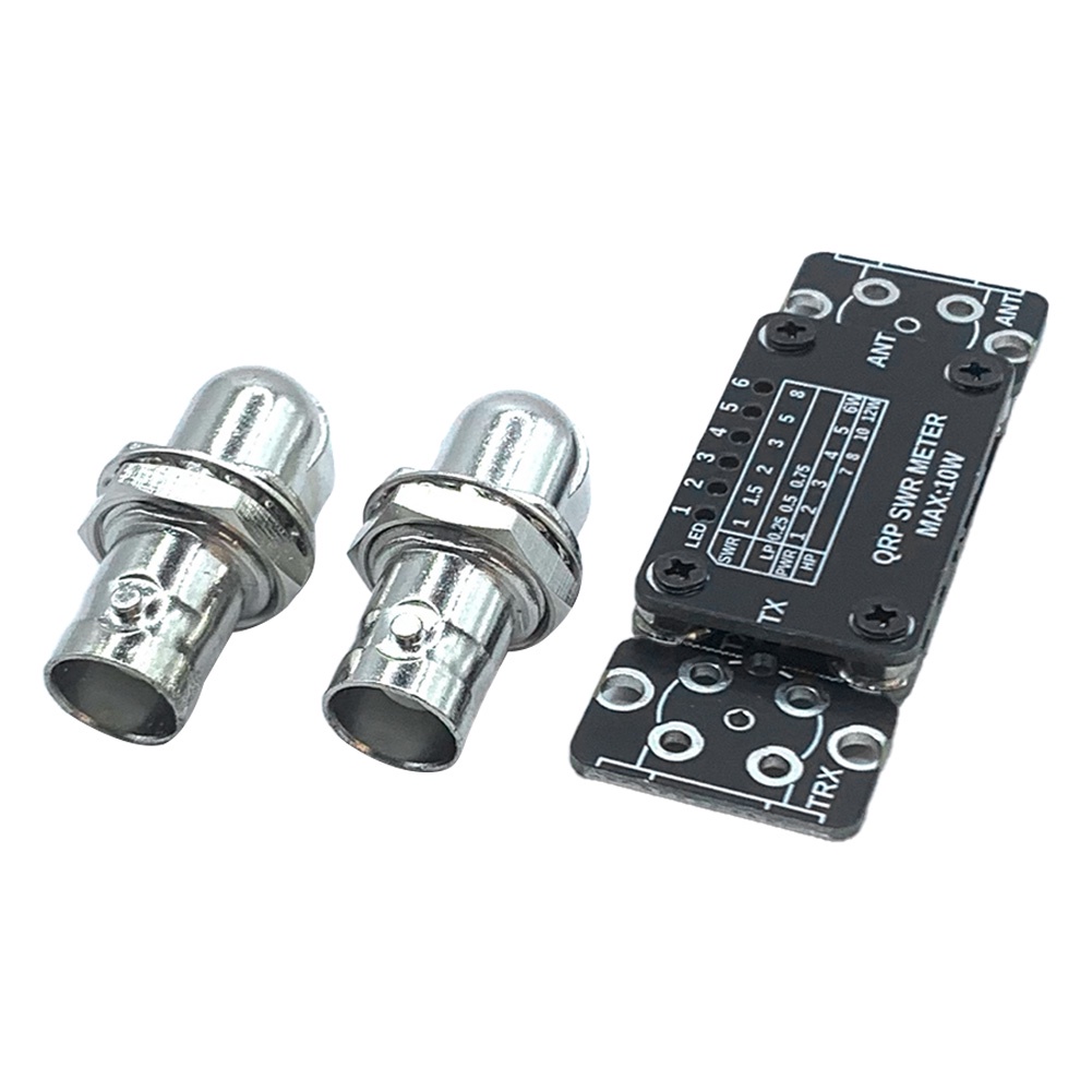 Mini Power SWR Meter 3-30MHz HF Short Wave Standing Wave Meter 12W Shortwave HF PWR Power Tester HF 