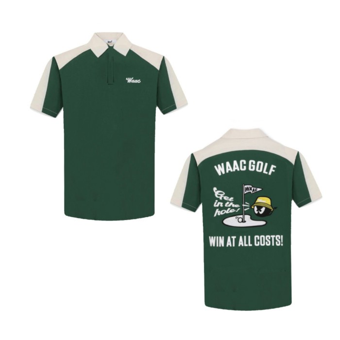 Polo shirt golf pria baju golf win pria kaos golf pria man