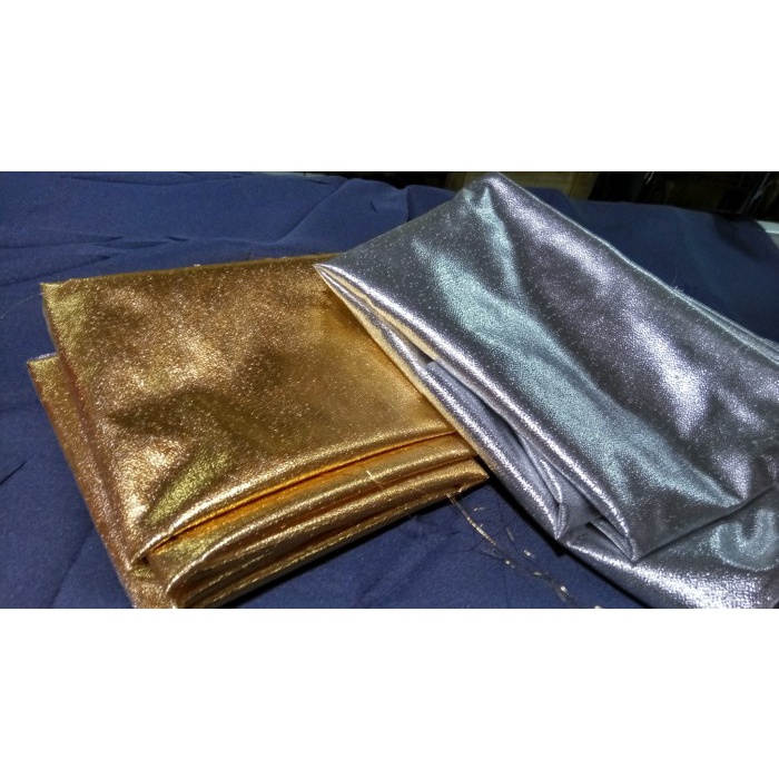 ..... Kain Lame Emas Perak Meteran