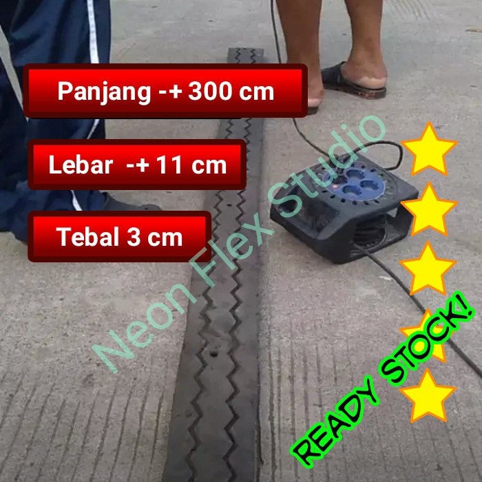 Polisi Tidur Karet Ban 2,9 Mtr. Harga Termurah