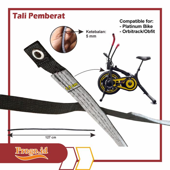 SPAREPART TALI BEBAN PEMBERAT SEPEDA STATIS PLATINUM BIKE OUT DOOR Outdoor Spare part ALAT FITNES