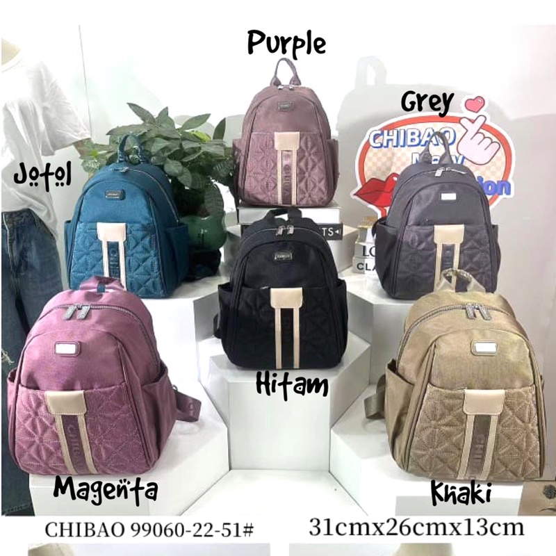 CB99060-51C TAS RANSEL WANITA IMPORT CHIBAO KECIL -KwalitasGan