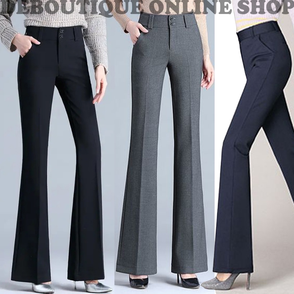 PROMO / Celana Wanita Celana Kerja Cutbray / Celana Bahan Cutbray / Celana Kantor Cutbray Wanita
