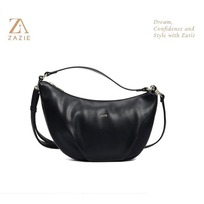 Zazie-Tas Selempang Wanita Sabit, Fashion Shoulder, Pu Leather (Sj3861)