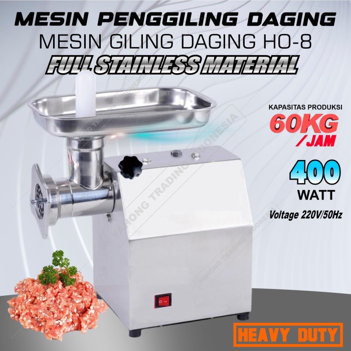 TERBARU Gilingan Daging Listrik Mini HO-8 / Meat Grinder Electrik Mini