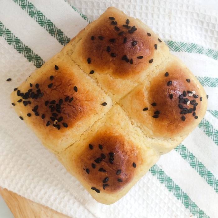 

Roti Sobek Tanpa Gluten-Glutenfree Pull Apart Bread-Glutenfree Rolls