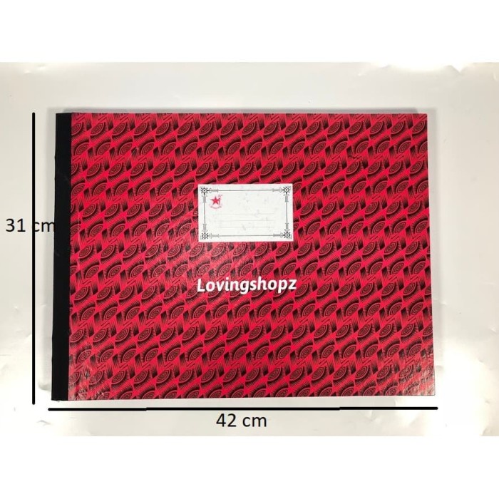 

HOT SALE! Buku Double Folio 200 Lembar, Buku Besar Akuntansi 200 Lembar