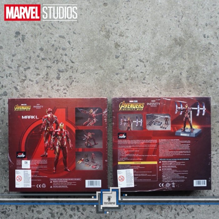 ZD Toys Iron Man Mark 50 Ironman MK L Mainan Action Figure Avengers