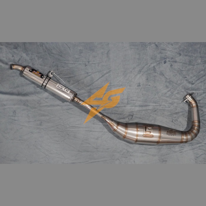 PNP- Knalpot AHAU Ninja RR standar L 39 stainless