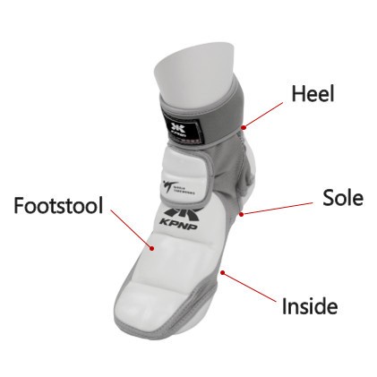 KPNP Taekwondo ELECTRONIC Foot Protector / e-Socks - WT Approved