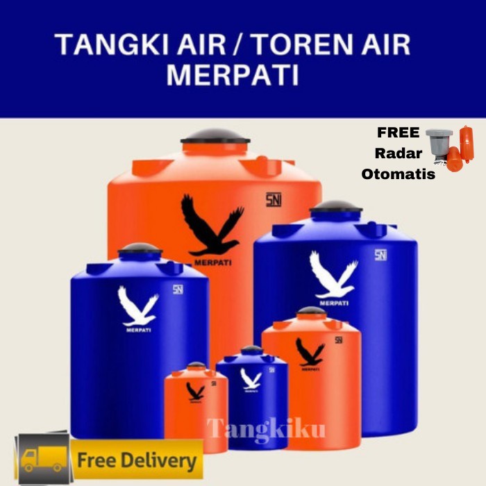 Tangki Air, Toren Air,Tandon Air 300 liter Merpati