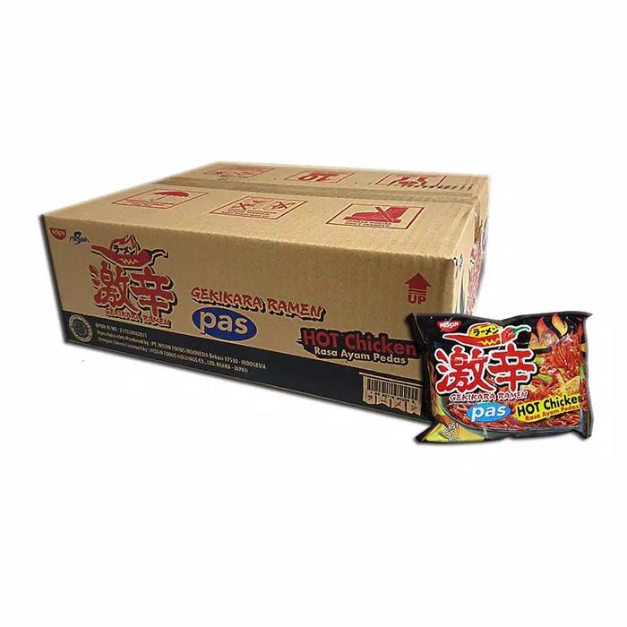 

Promo Terbatas Nissin Gekikara Ramen Pas Rasa Ayam Pedas Samyang 80G 1 Dus Isi 30 Pcs Aman