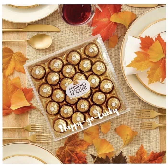 

BARANG TERLARIS Coklat Ferrero Rocher T24 isi 24 pcs Ferero Ferrerro Fererro