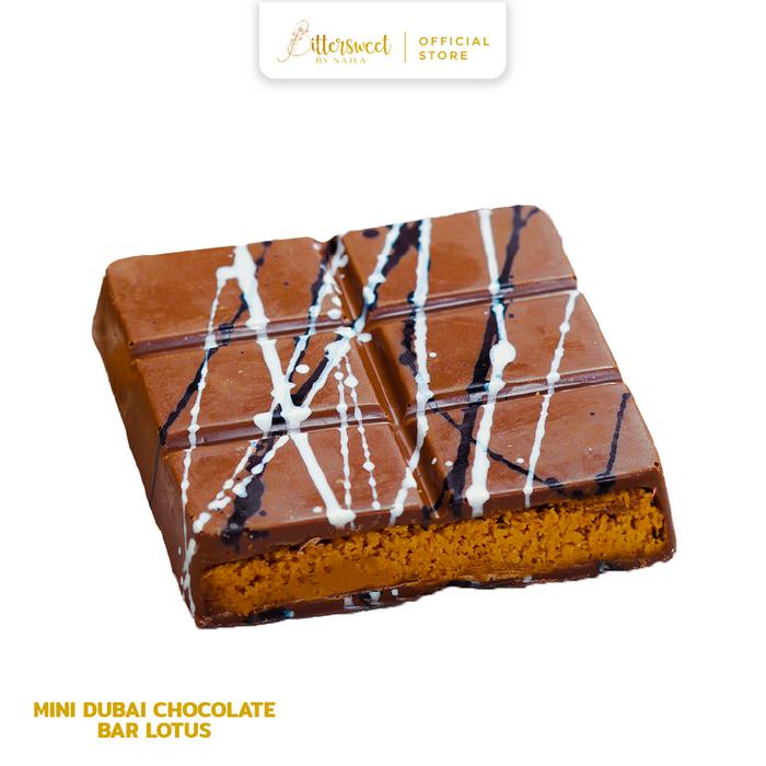 

BARANG TERLARIS LOTUS CHOCOLATE DUBAI BAR MINI [ BITTERSWEET BY NAJLA }
