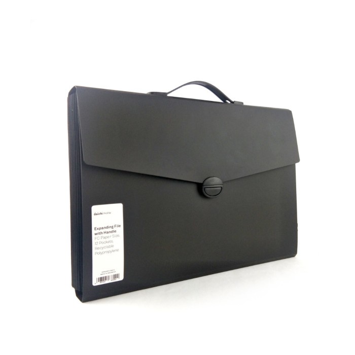 

BARANG TERLARIS Expanding File With Handle Tas Dokumen Dengan Gagang Tas Map Harmonika Daiichi
