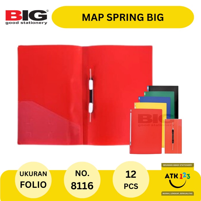 

BARANG TERLARIS Map Spring File Map Snell Map BIG No. 8116 Folio Cover Tebal (12 PCS)