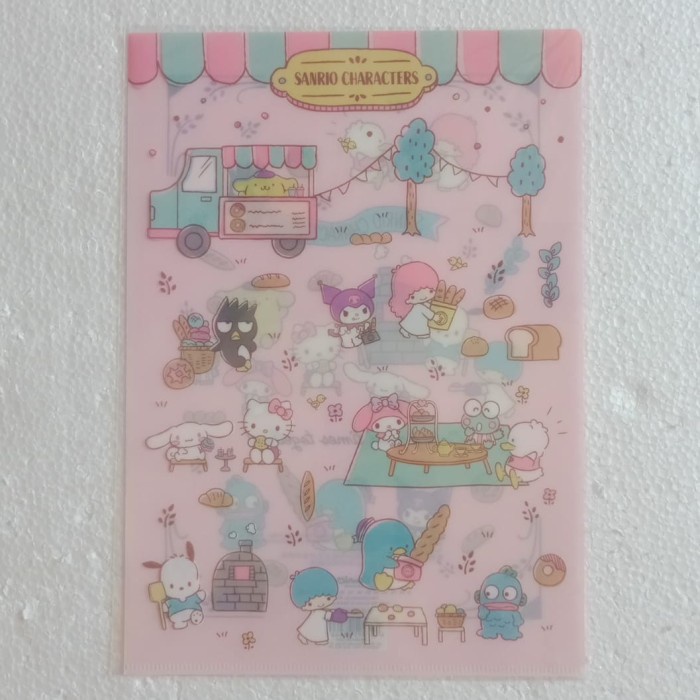 

BARANG TERLARIS Map Folder A4 Sanrio Original Sanrio Character