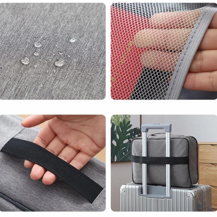 

BARANG TERLARIS document bag holder three 3 layer with lock / tas dokumen dengan kunci