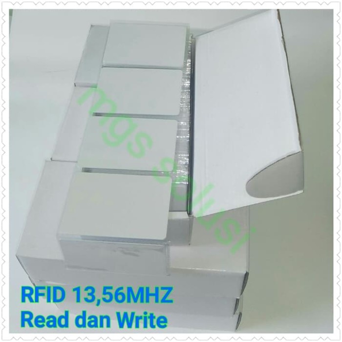 

Ready- mifare card 13.56 mhz atau kartu RFID 13.56mhz Per Box
