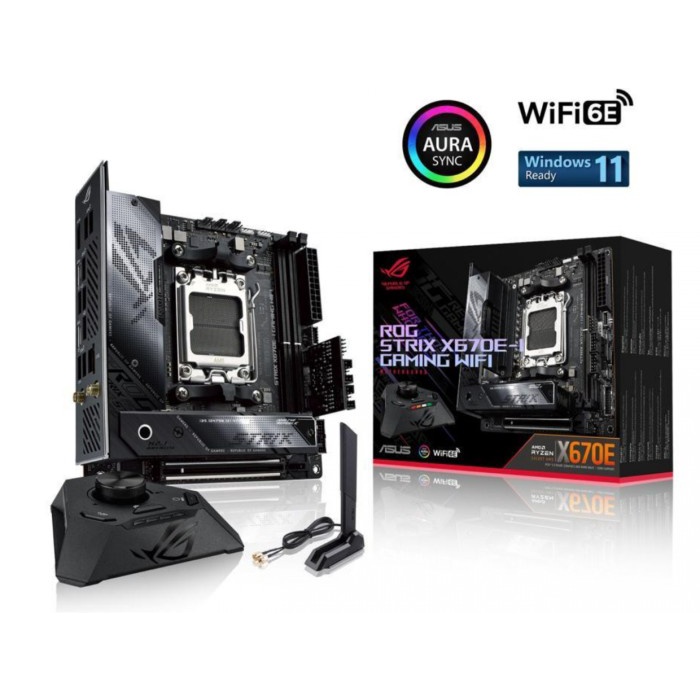 MOTHERBOARD ASUS ROG STRIX X670E-I GAMING WIFI ; AM5 ; DDR5