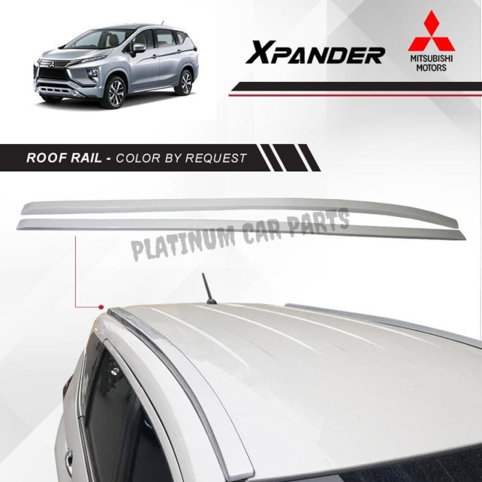"TOP" ROOF RAIL MITSUBISHI XPANDER / SPORTY ROOF RAIL XPANDER WARNA BODY