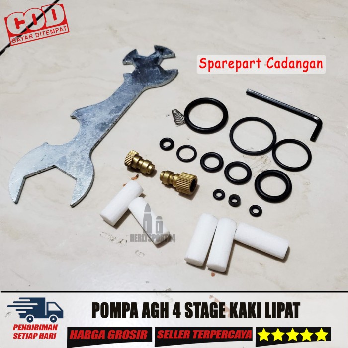 TOP POMPA AGH 4 STAGE PUMP AGH HITAM POMPA PCP MERK AGH 4 STAGE PENGISIAN LEBIH CEPAT -