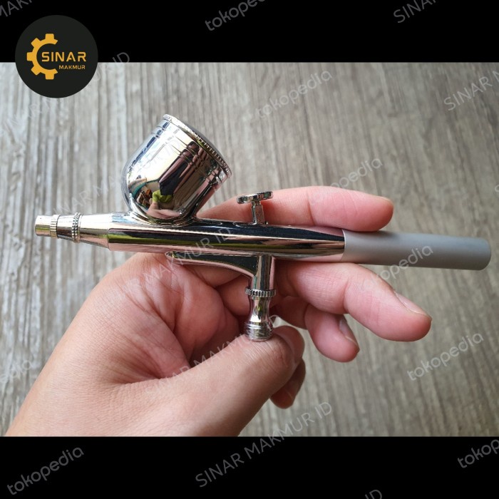 TOP AIR BRUSH SPRAY KIT GUN AIRBRUSH 0.2MM - 0.3MM ALAT LUKIS ART PAINTING -