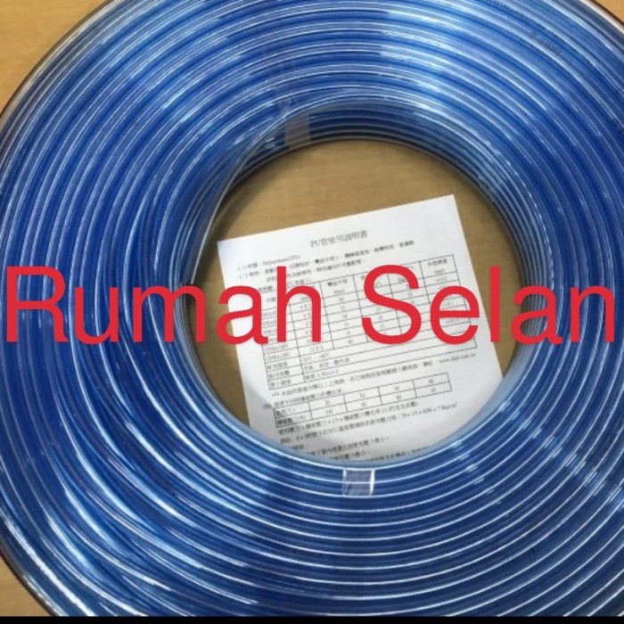 TOP SELANG PU SHPI 8 X 12 MM ROLLAN / SELANG POLYURETHANE SHPI 100 METER -