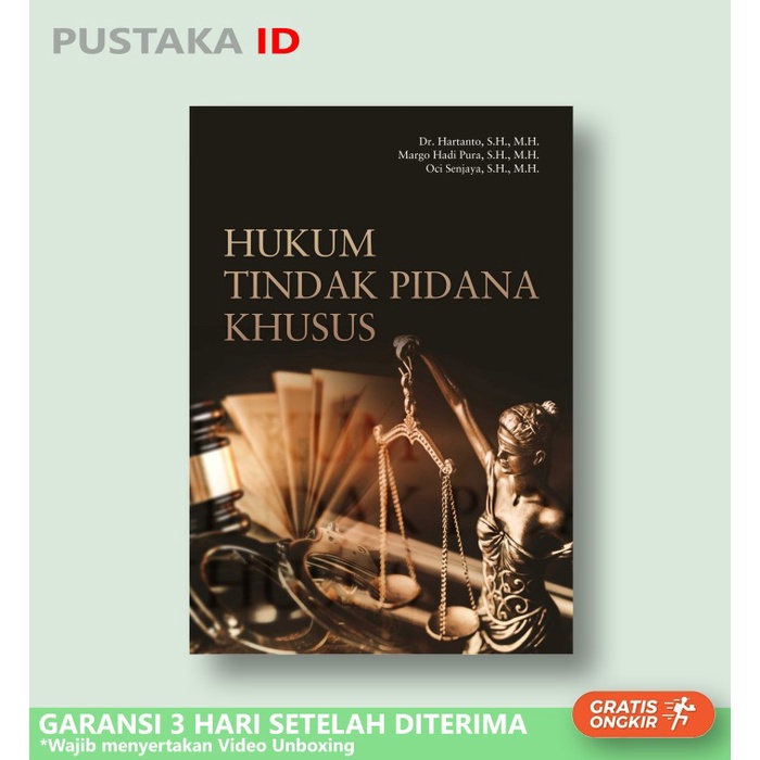 

SALE !!! BUKU HUKUM TINDAK PIDANA KHUSUS READYY