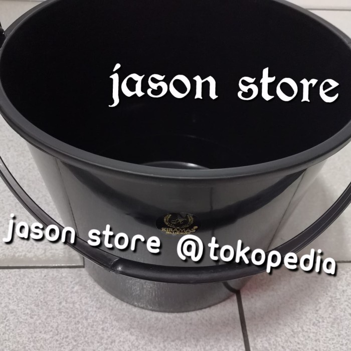 New Ember kiramas hitam 8 l/Ember air kiramas hitam/Ember plastik kiramas Berkualitas