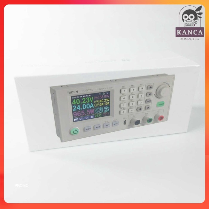 Ready RIDEN Adjustable Power Supply DC Regulated Digital 24A 60V - RD6024