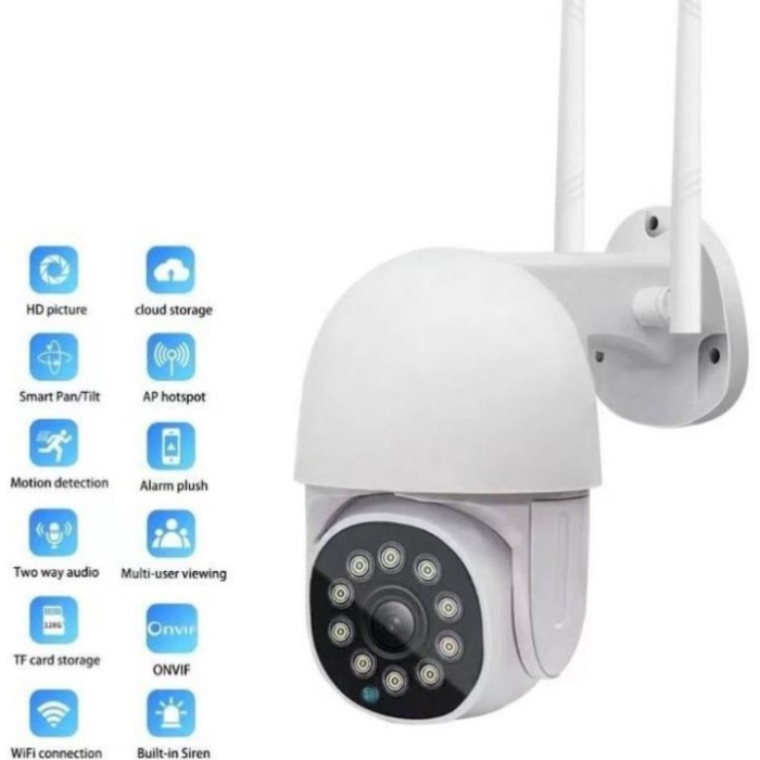 NEW ICSEE HD 5MP FULL HD Outdoor Wifi CCTV IP CAMERA WATERPROOF 1080P