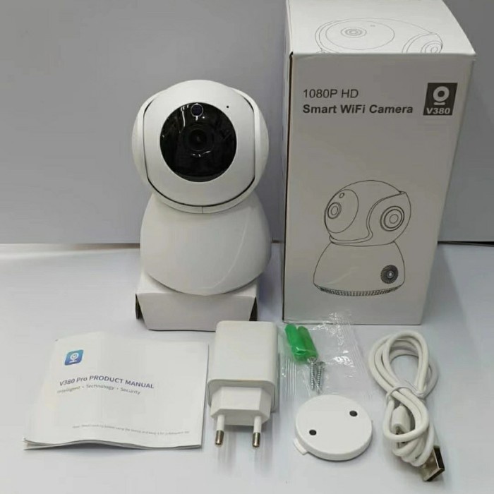 IP CAMERA V380 2MP FULL HD 960P WIRELESS CCTV WIFI CAMERA SNOWMAN
