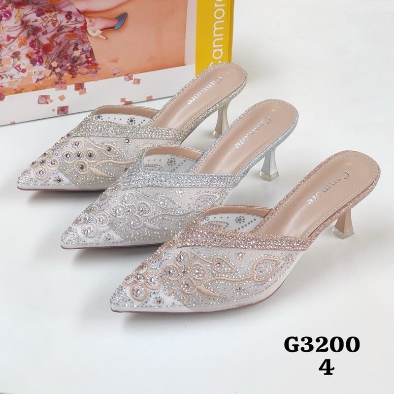 CANMORE BY COLLIBRY-SANDAL WANITA WEDDING -JaminanMutu