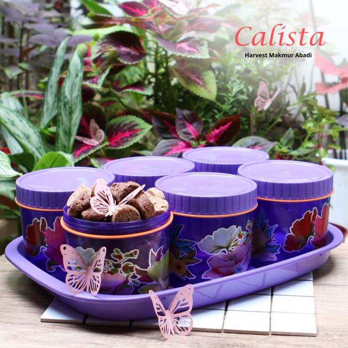 PREMIUM [Calista] Tonam Set - 6 Pcs TOples Plastik + 1 NAMpan Set