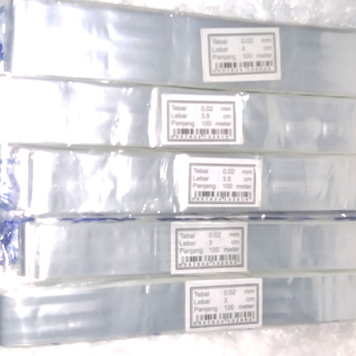 PREMIUM Plastik Roll PP Lebar 3 cm, 3.5 cm, 4 cm